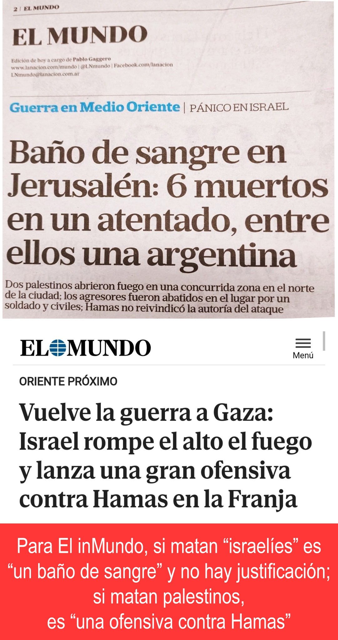 el inmundo, baño de sangre frente a ofensiva